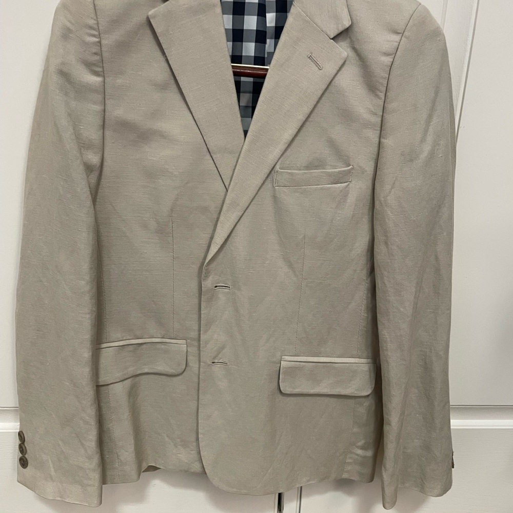 Nordstrom Boys Light Beige Blazer